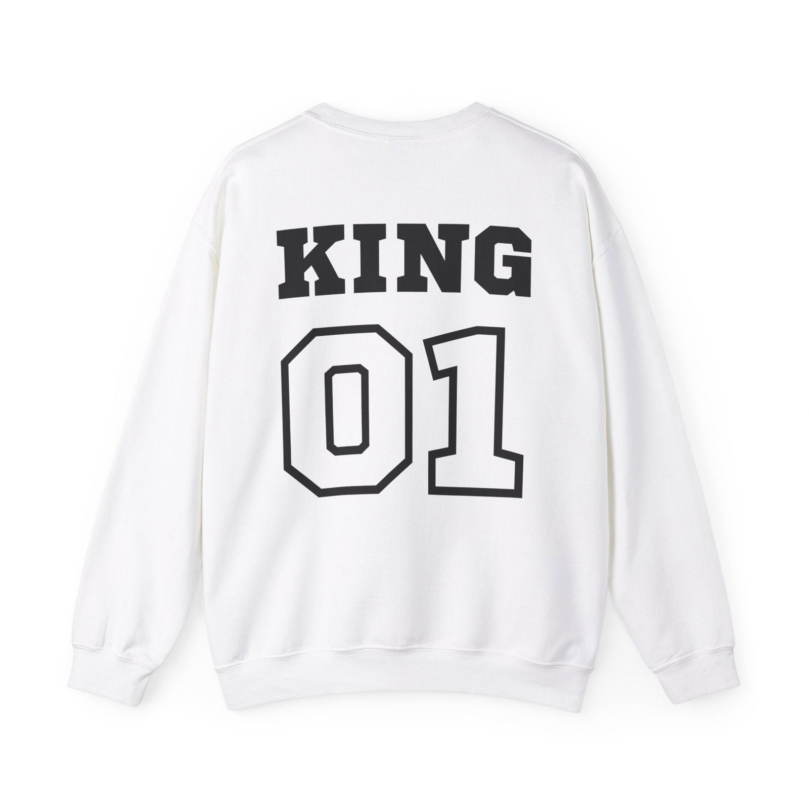 Sweatshirt Couple King and Queen - mamagibt - #personalisiert#