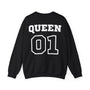 Sweatshirt Couple Queen - mamagibt - #personalisiert#