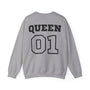 Sweatshirt Couple Queen - mamagibt - #personalisiert#
