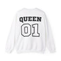 Sweatshirt Couple Queen - mamagibt - #personalisiert#