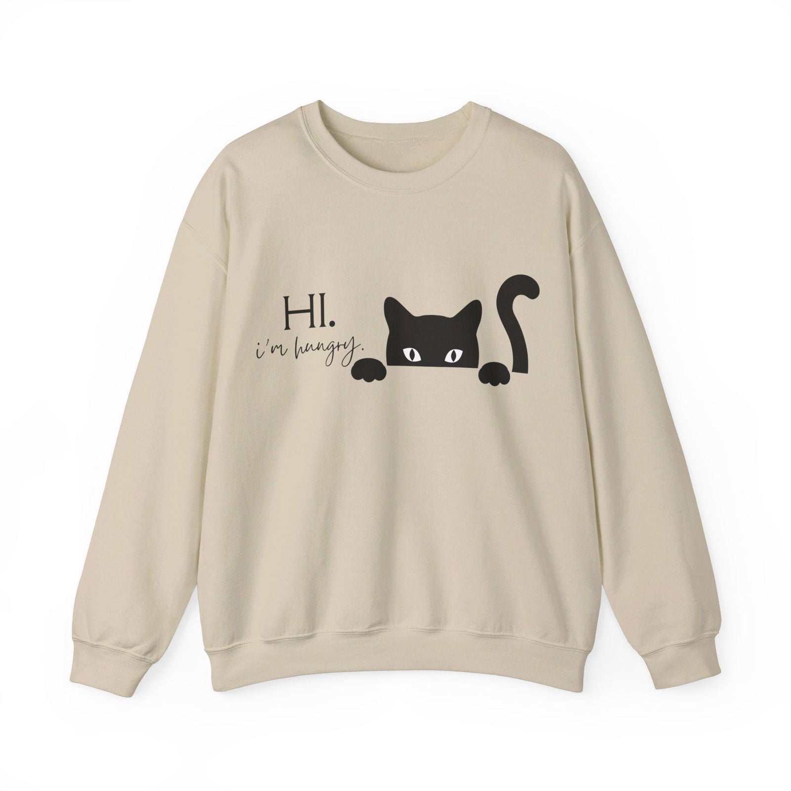 Sweatshirt Haustier "Hi, i'm hungry" - mamagibt -  - #tag1# - #tag2#