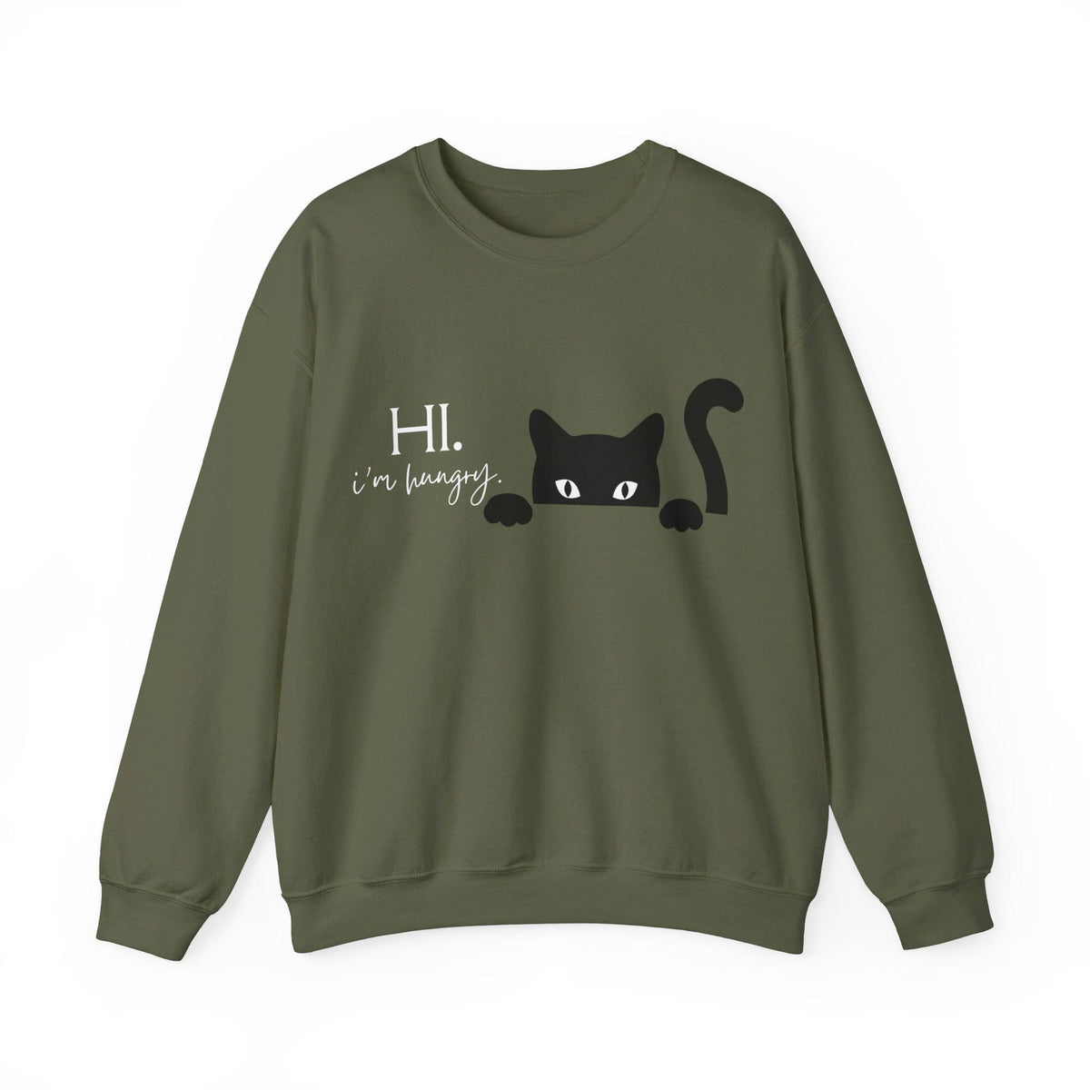 Sweatshirt Haustier "Hi, i'm hungry" - mamagibt -  - #tag1# - #tag2#