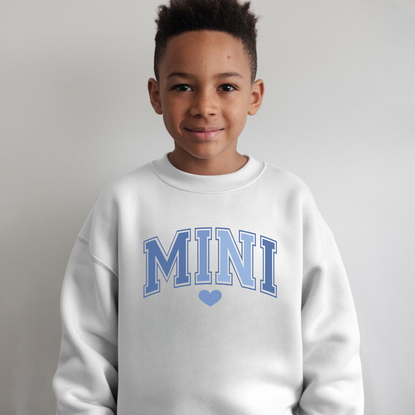 Sweatshirt Kinder Mama und Ich Blau