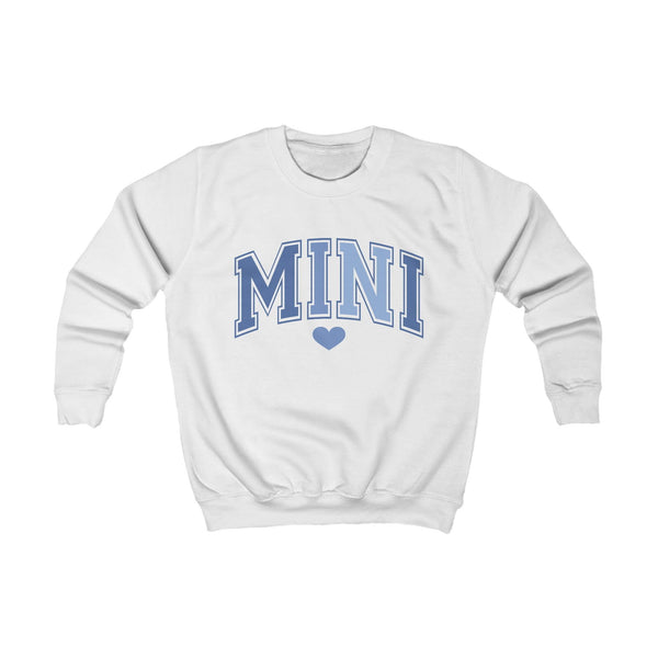 Sweatshirt Kinder Mama und Ich Blau