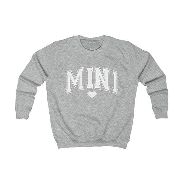 Sweatshirt Kinder Mama und Ich Weiß