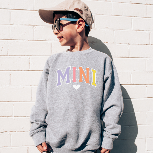 Sweatshirt Kinder Mama und Ich Pastell