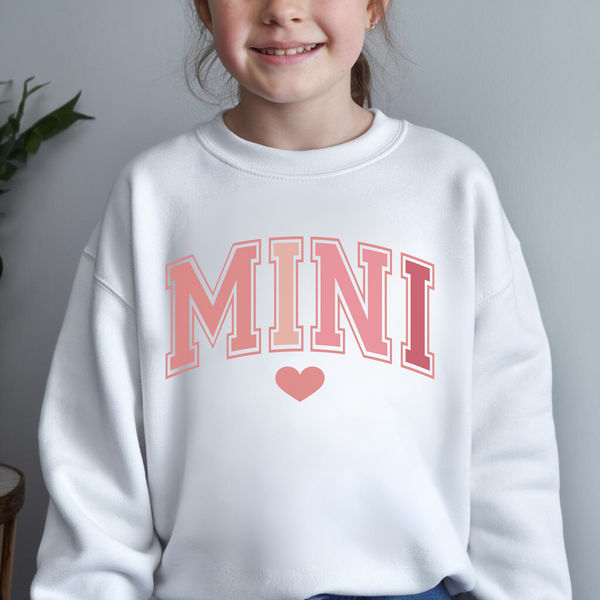 Sweatshirt Kinder Mama und Ich Pink