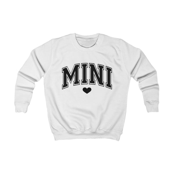 Sweatshirt Kinder Mama und Ich Schwarz