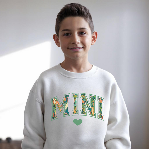Sweatshirt Kinder Mama und Ich Dschungel