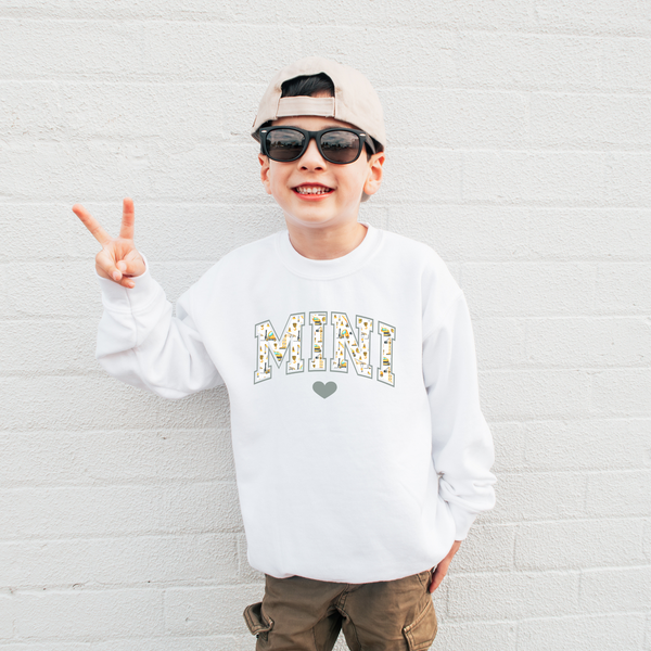 Sweatshirt Kinder Mama und Ich Bagger