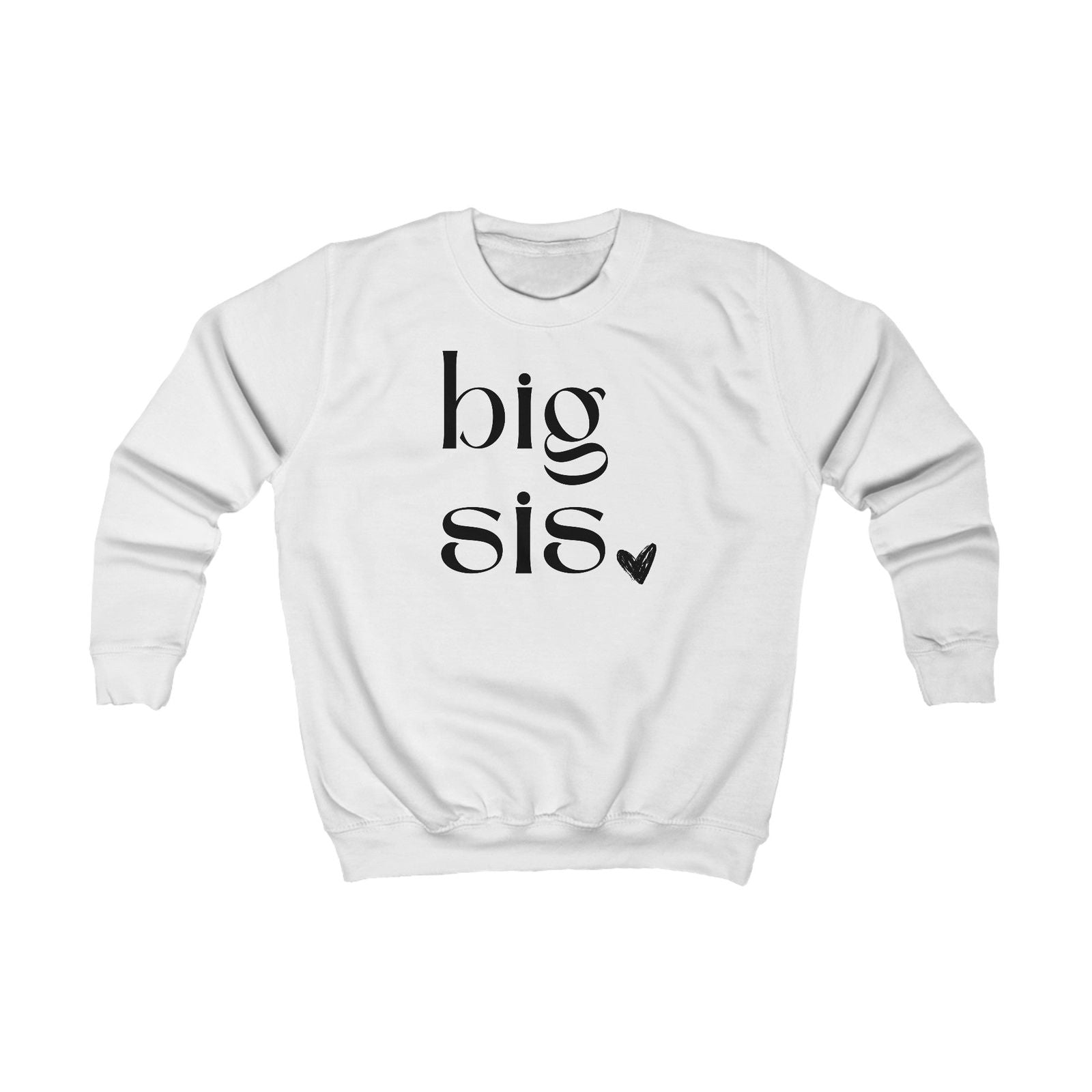Sweatshirt Kinder big sis - mamagibt -  - #tag1# - #tag2#