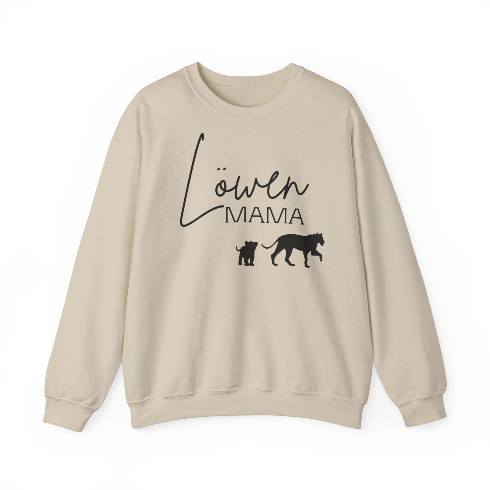 Sweatshirt Löwen Mama Aufdruck - mamagibt -  - #tag1# - #tag2#