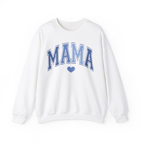 Sweatshirt Mama und Mini Blau