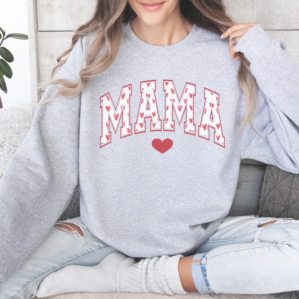 Sweatshirt Mama und Mini Herzchen