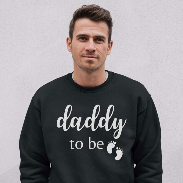 Sweatshirt daddy to be Füße