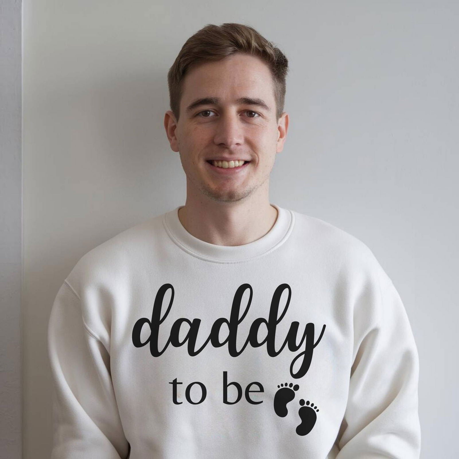 Sweatshirt daddy to be Aufdruck - mamagibt - #personalisierte_mode# 