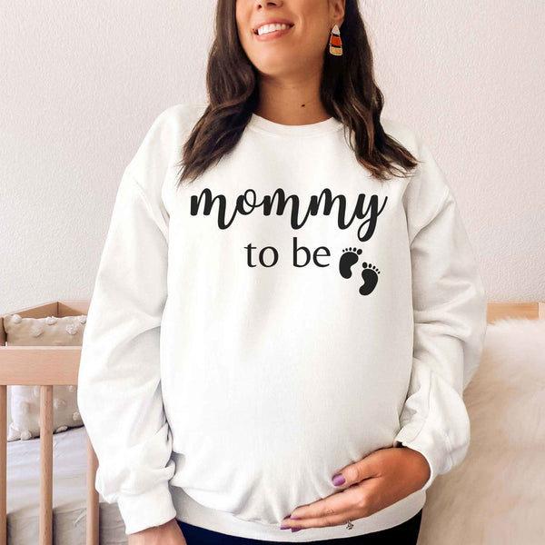 Sweatshirt mommy to be Füßchen