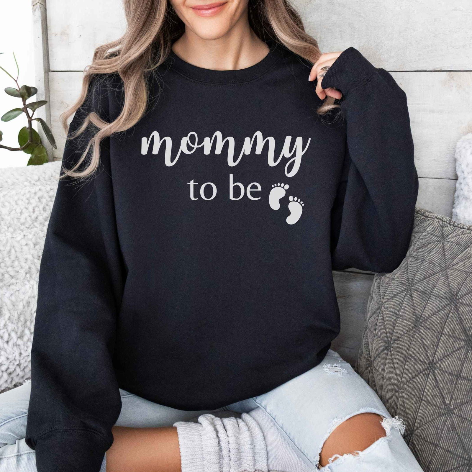 Sweatshirt mommy to be - mamagibt - #personalisierte_mode# 