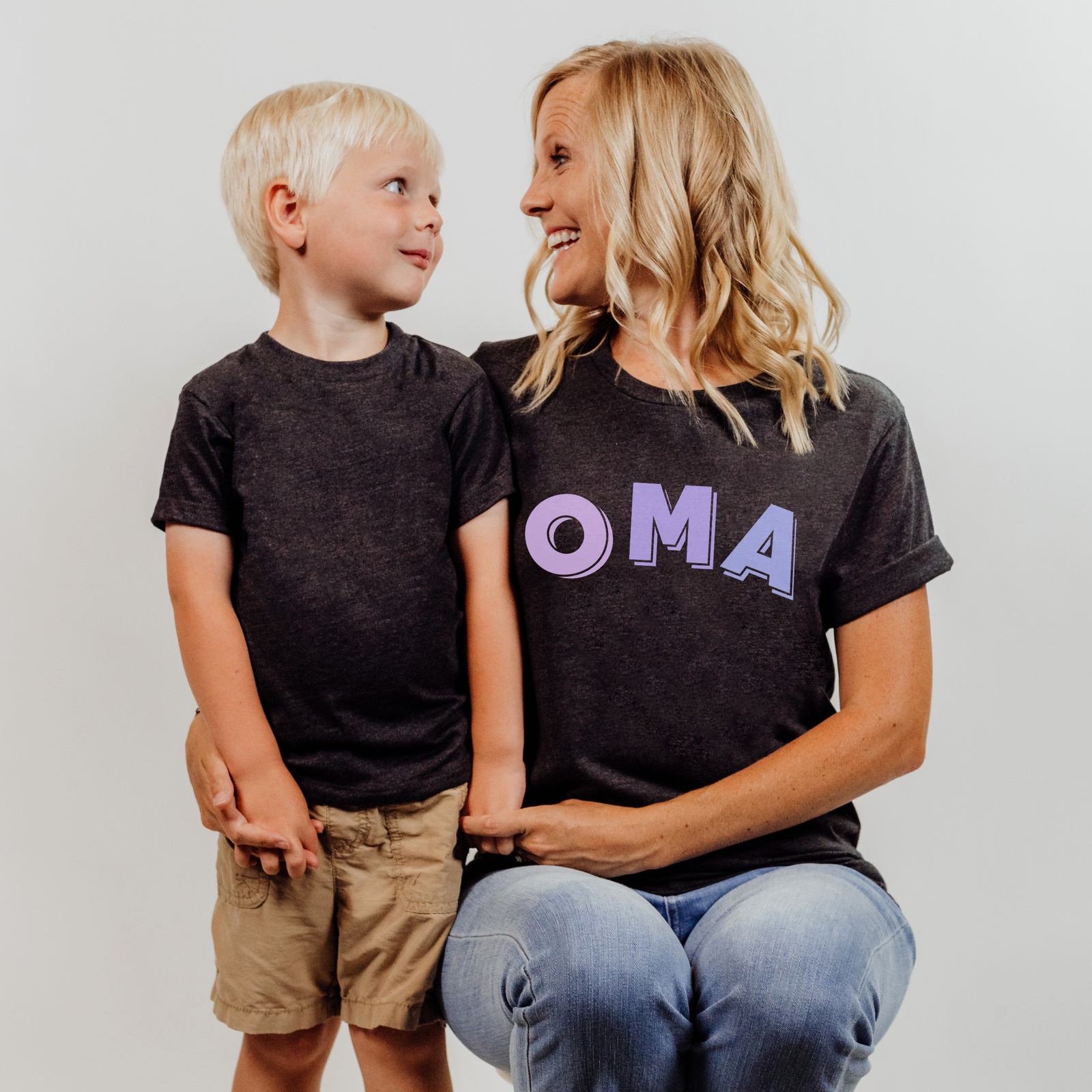 T-Shirt Oma Neon Style - mamagibt1