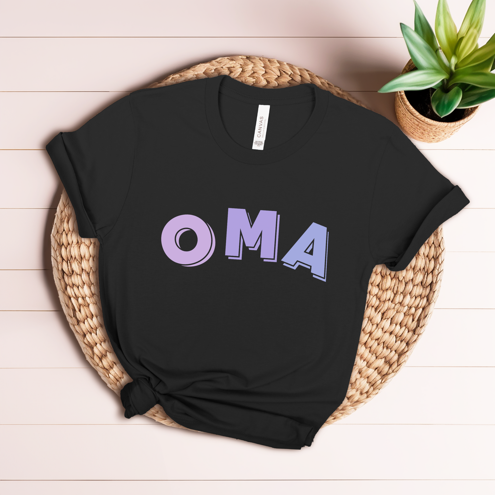 T-Shirt Oma Neon Style - mamagibt1