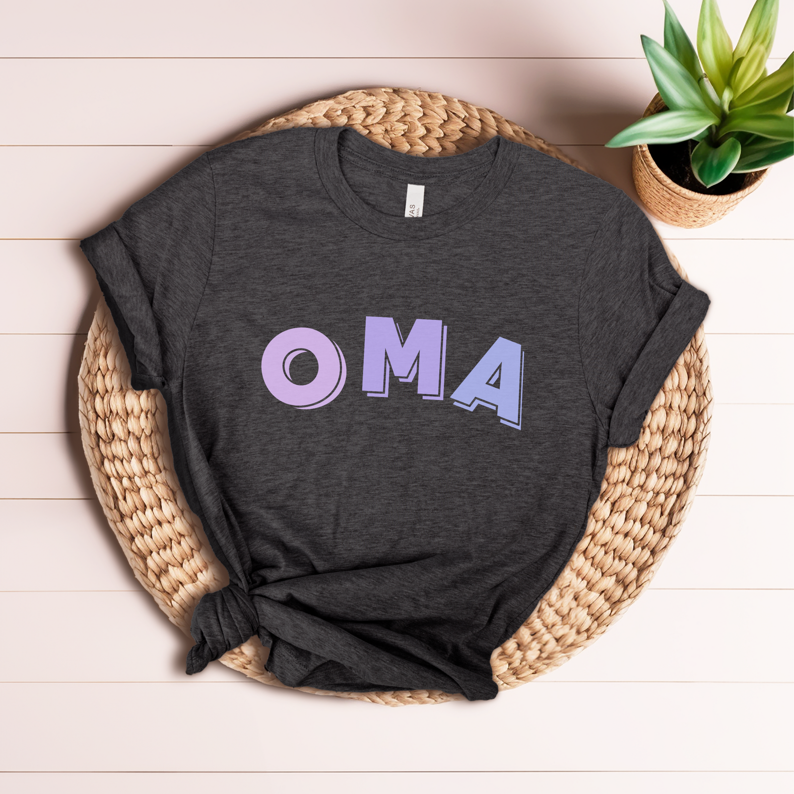 T-Shirt Oma Neon Style - mamagibt1