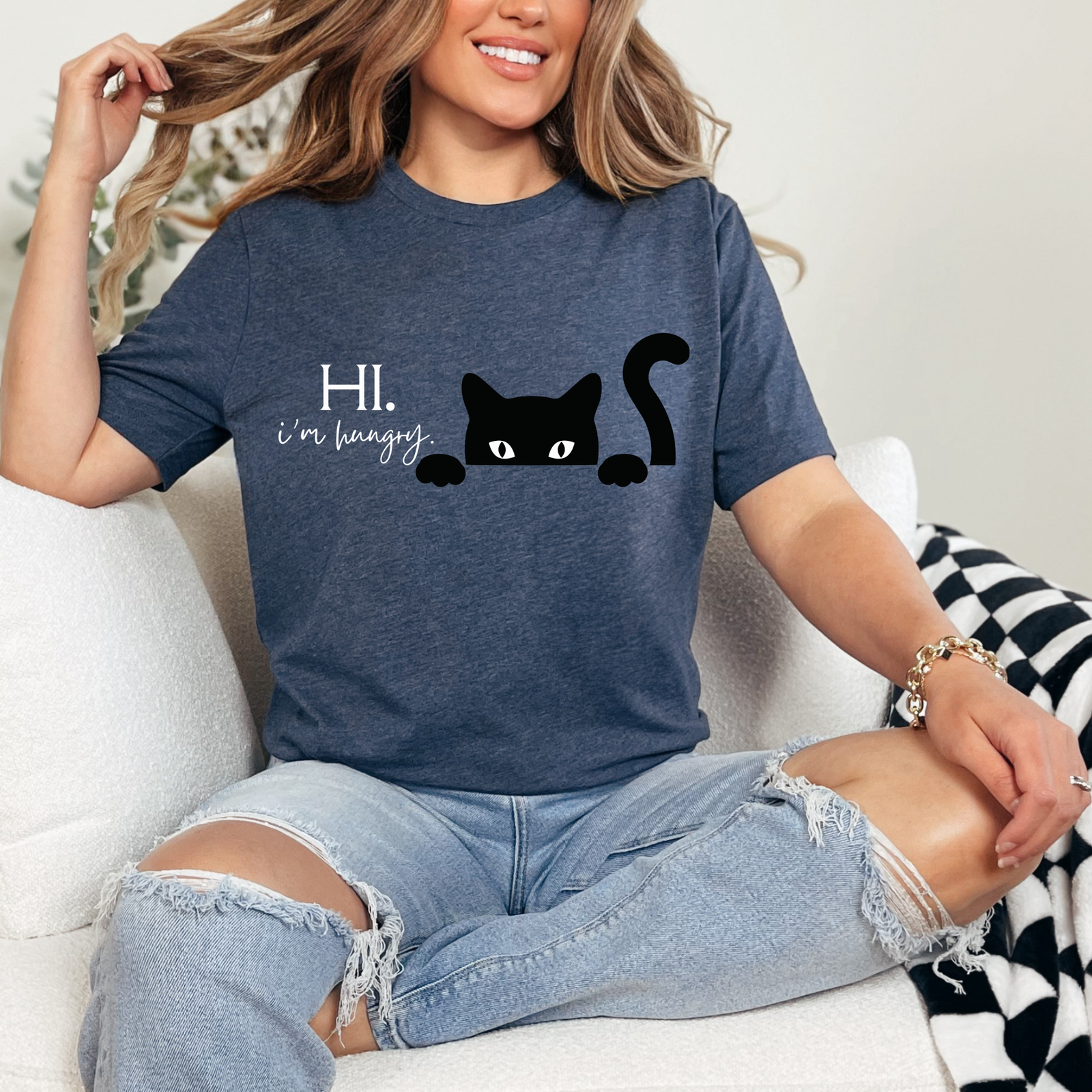 T-Shirt  Haustier "Hi, i'm hungry" - mamagibt -  - #tag1# - #tag2#