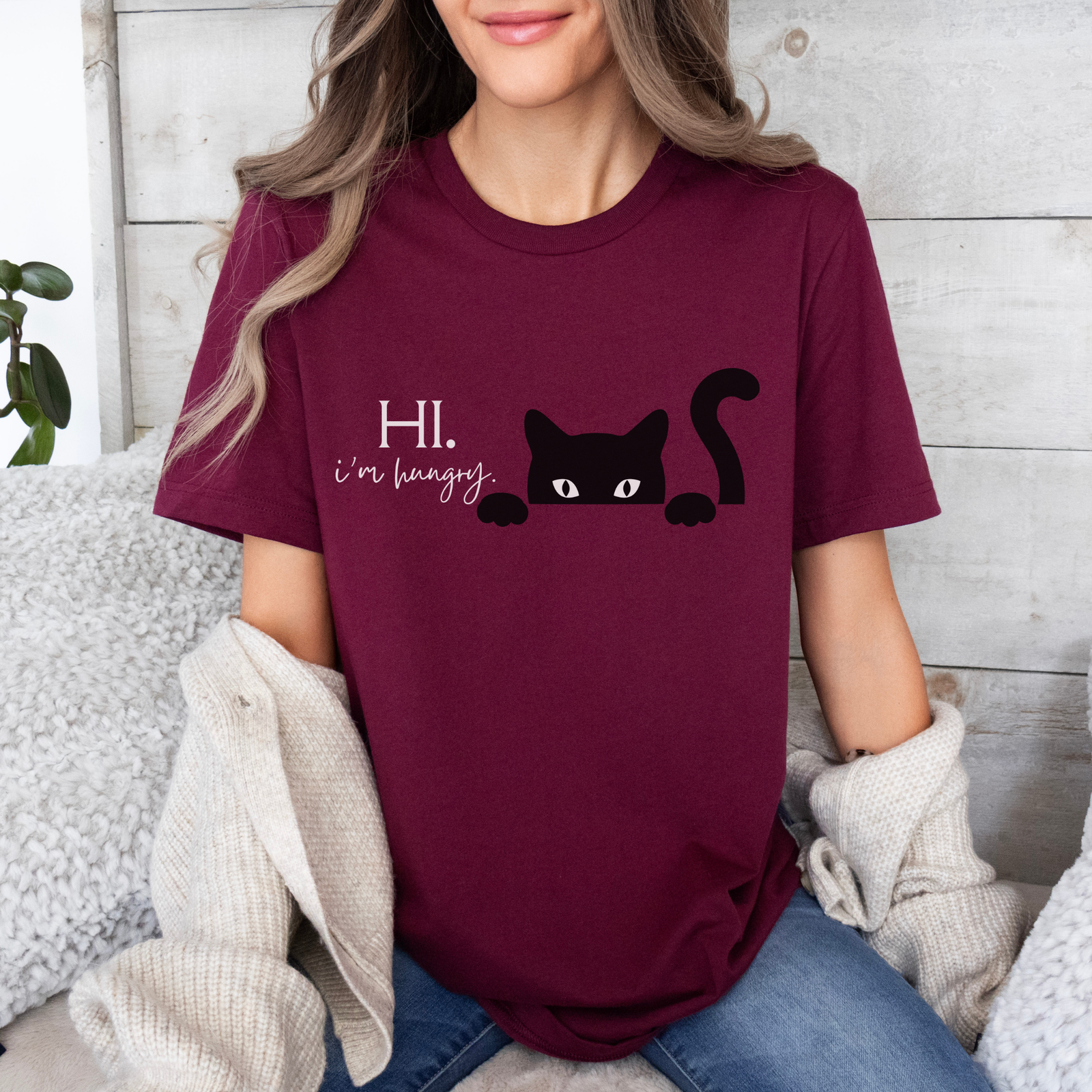 T-Shirt  Haustier "Hi, i'm hungry" - mamagibt -  - #tag1# - #tag2#