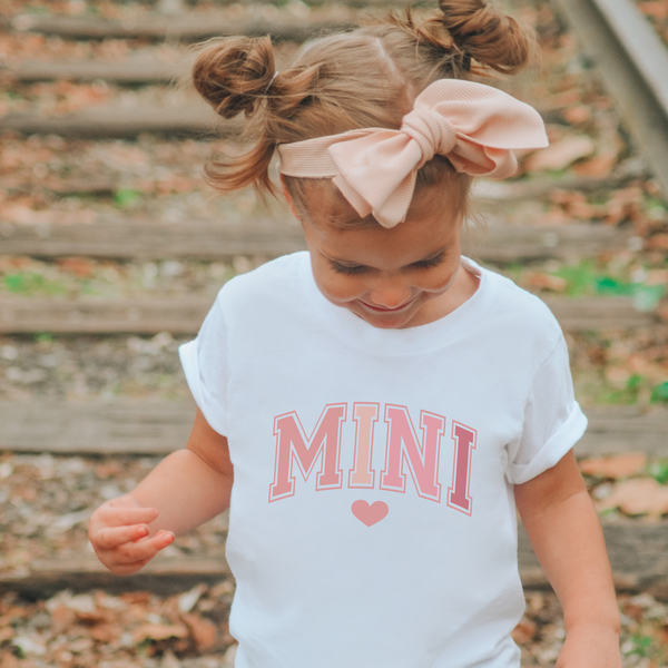 T-Shirt Kinder Mama und Ich Pink