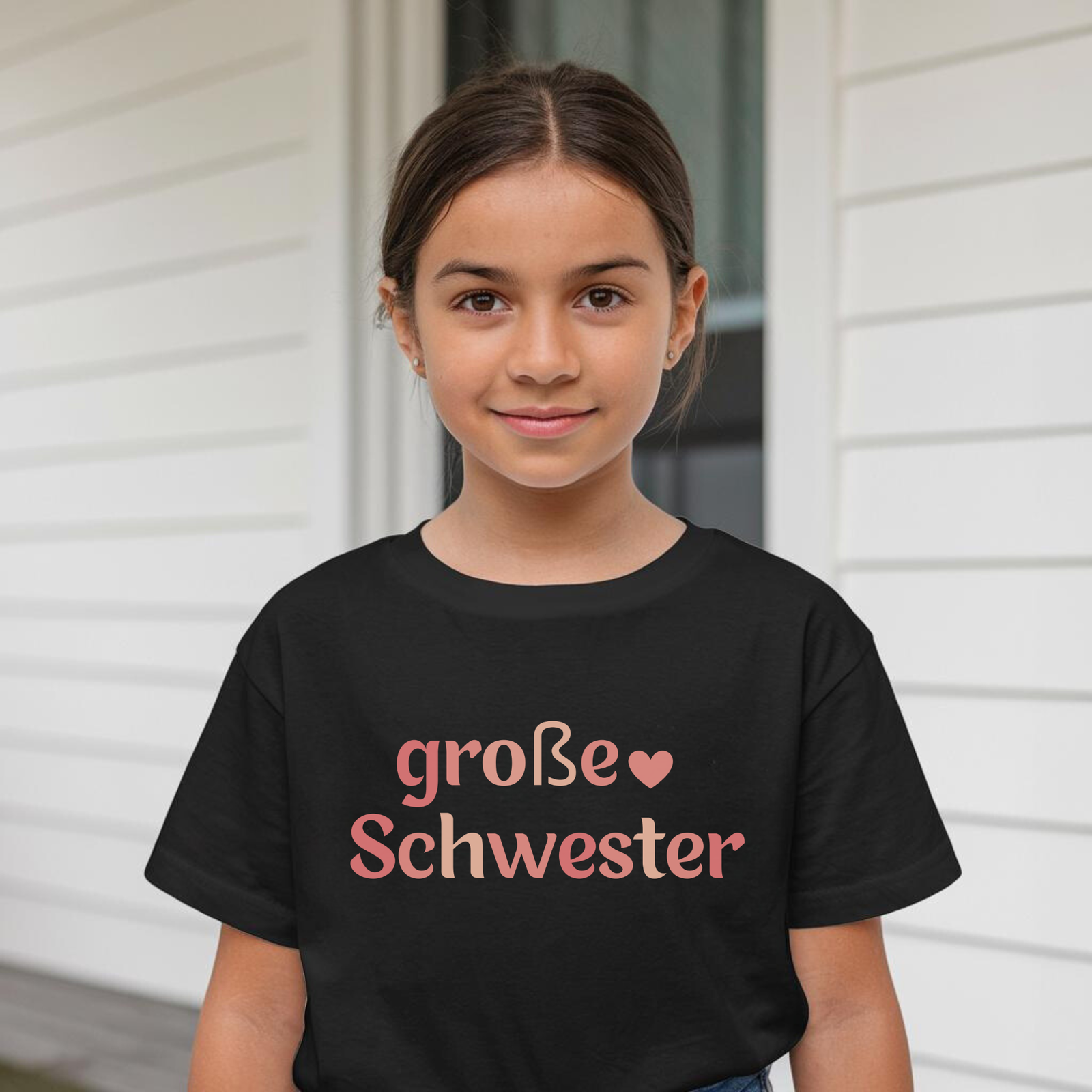 T-Shirt Kinder große Schwester - mamagibt -  - #tag1# - #tag2#