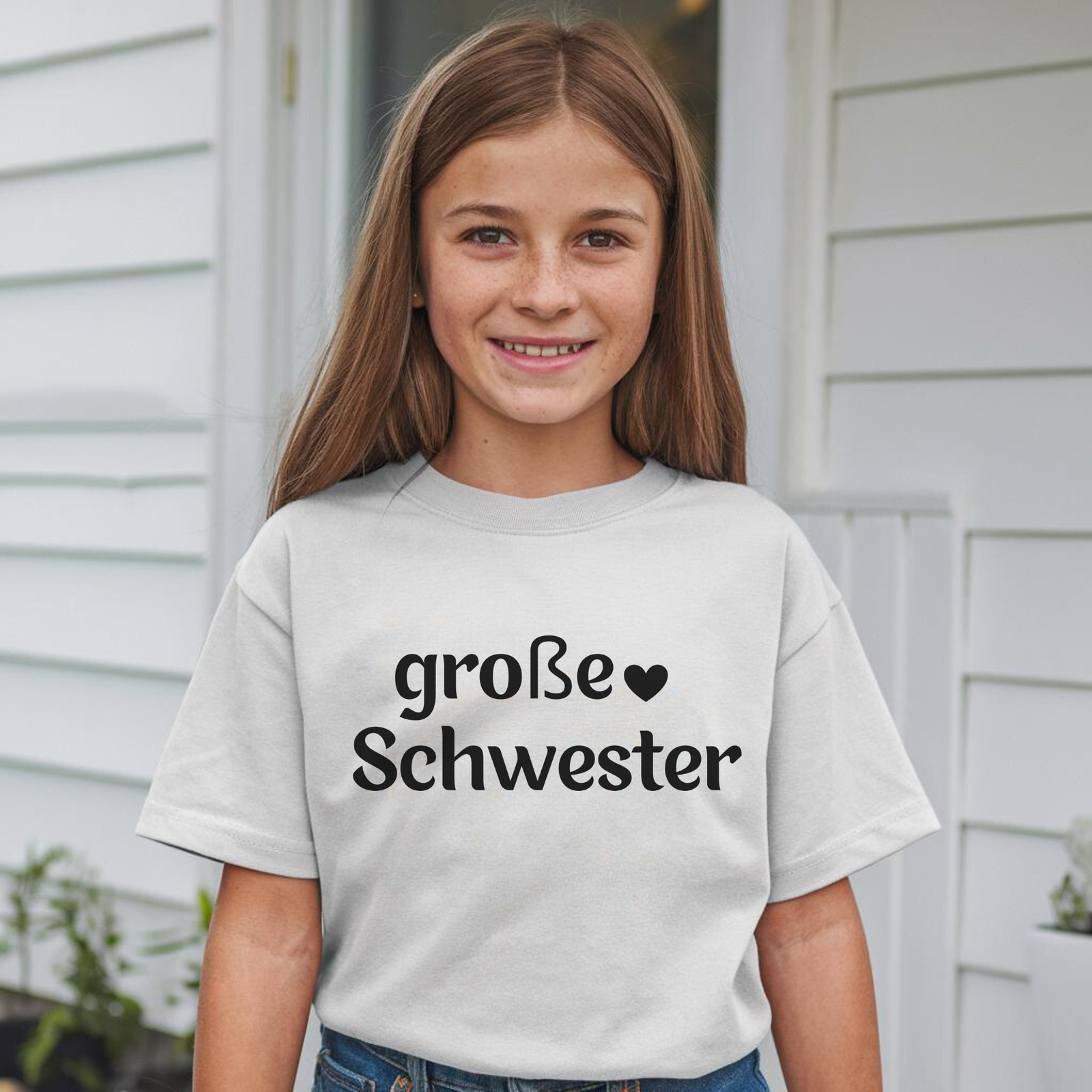 T-Shirt Kinder große Schwester - mamagibt -  - #tag1# - #tag2#