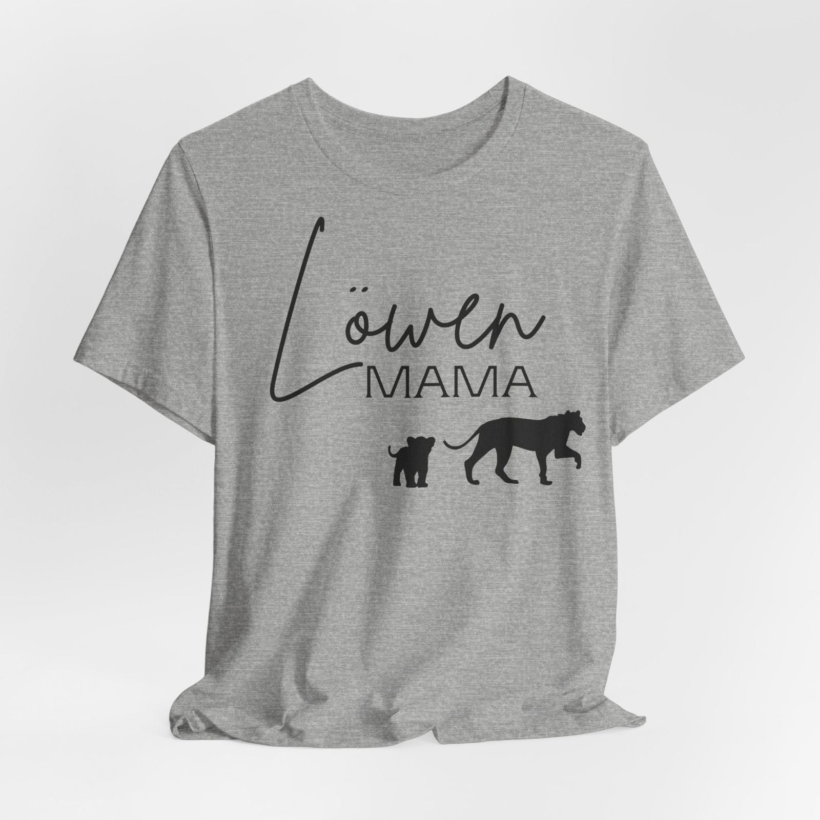 T-Shirt Löwen Mama Druck - mamagibt -  - #tag1# - #tag2#
