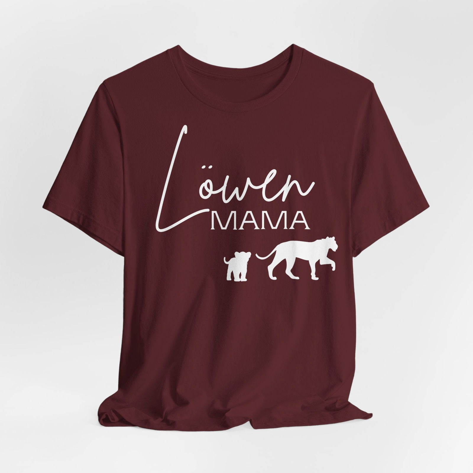 T-Shirt Löwen Mama Druck - mamagibt -  - #tag1# - #tag2#