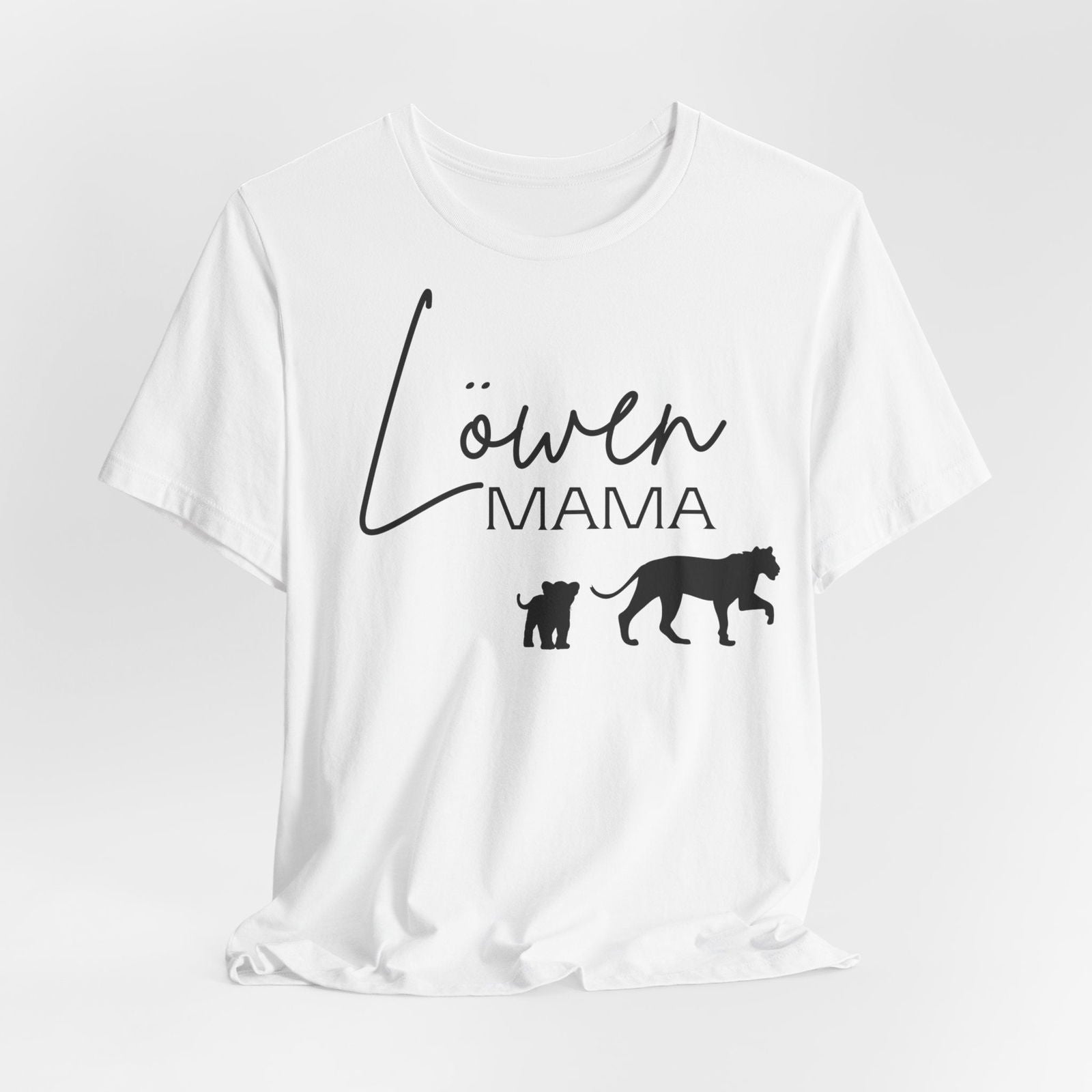 T-Shirt Löwen Mama Druck - mamagibt -  - #tag1# - #tag2#