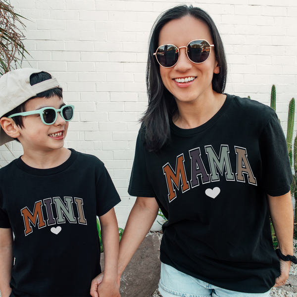 T-Shirt Mama und Mini Brooklyn Earth