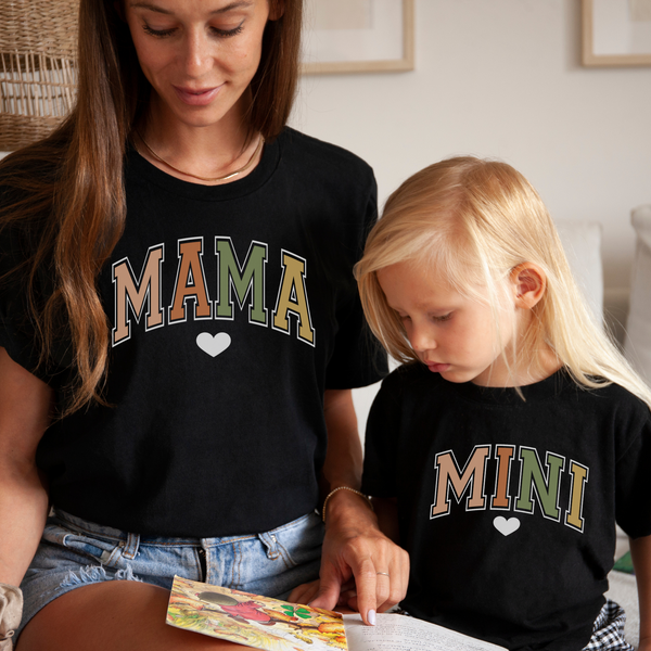 T-Shirt Mama und Mini Napa Earth