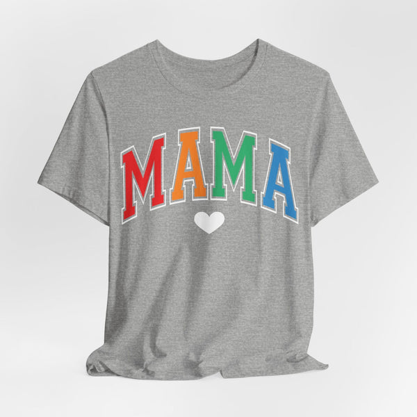 T-Shirt Mama und Mini Bunt