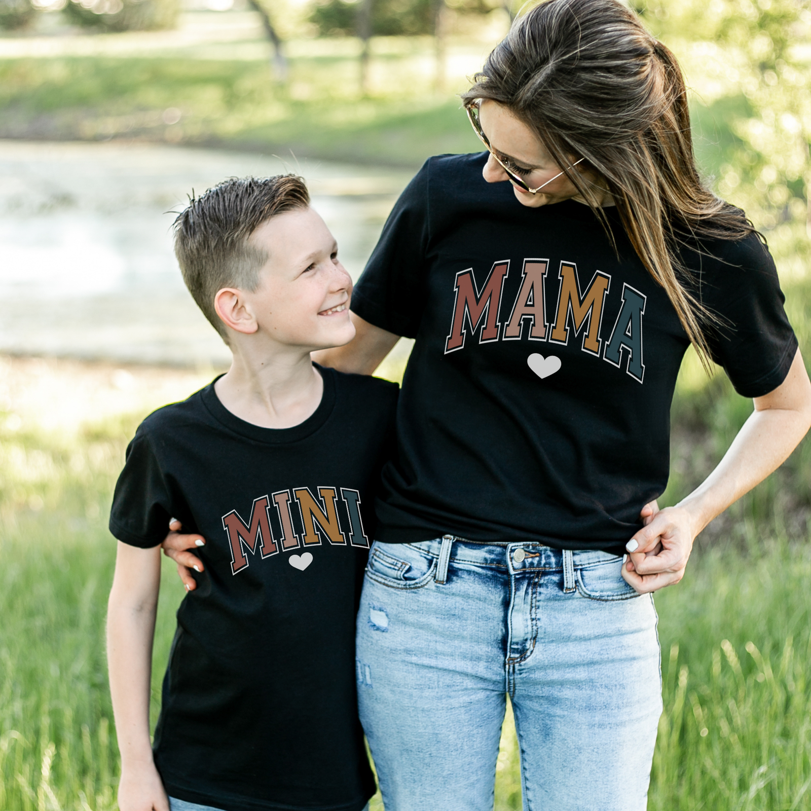 T-Shirt Mama und Mini - mamagibt -  - #tag1# - #tag2#