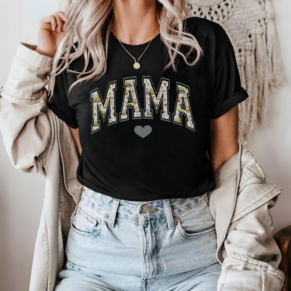 T-Shirt Mama und Mini Bagger