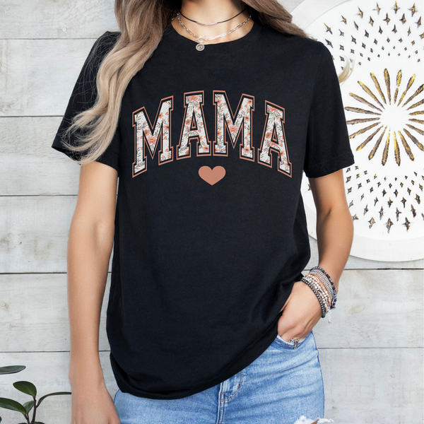 T-Shirt Mama und Mini Blumen