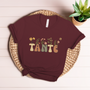 T-Shirt Tante mit Blumen - mamagibt -  - #tag1# - #tag2#
