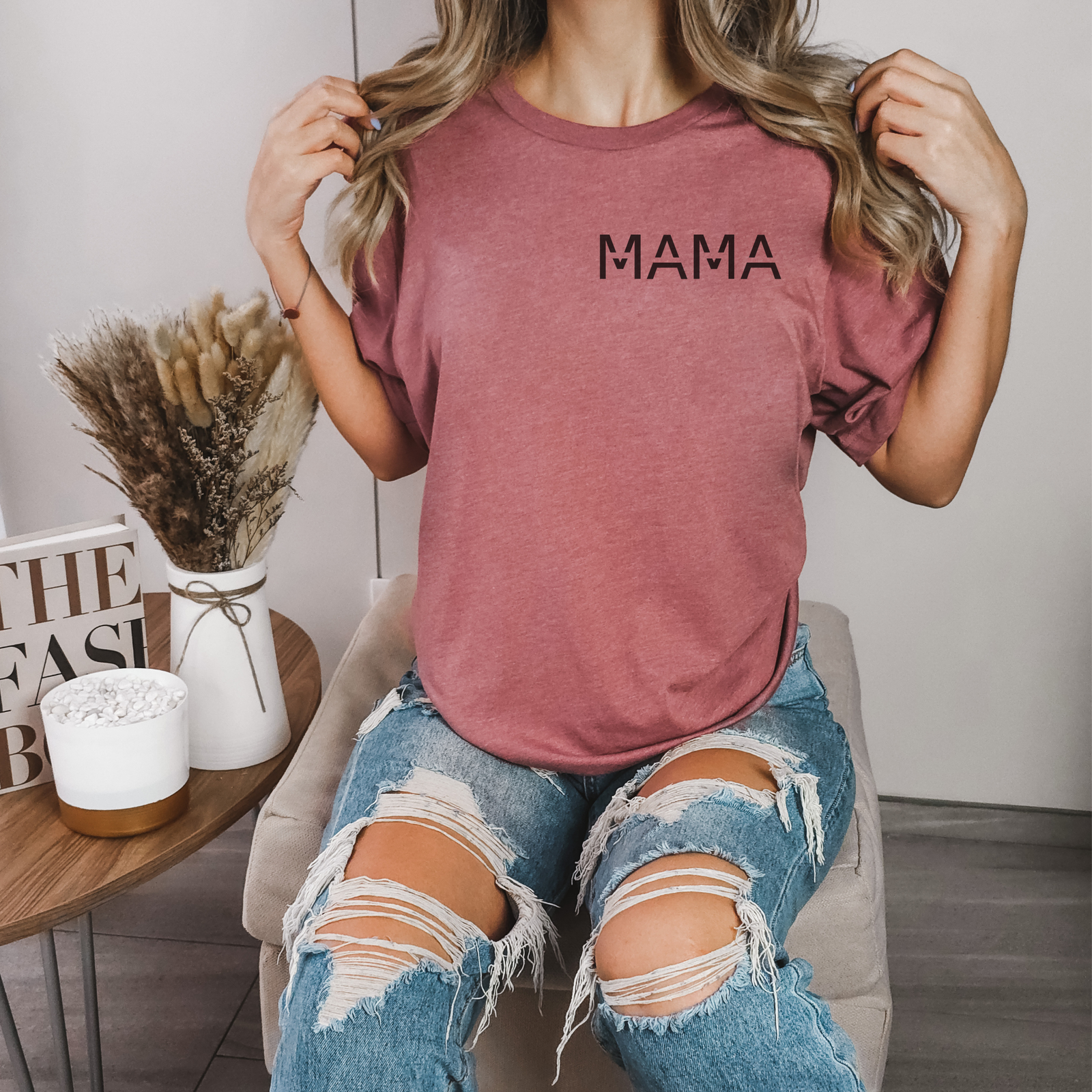 T-Shirt mit Mama Aufdruck - mamagibt -  - #tag1# - #tag2#